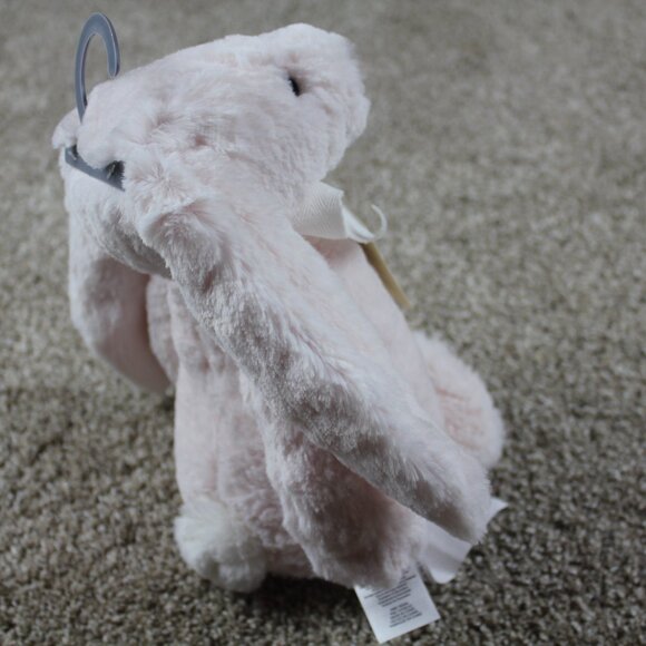 Snug Bunny Rabbit Plush Light Pink Stuffed Animal Toy 11" Soft Lovey Infant NWT - Picture 6 of 6